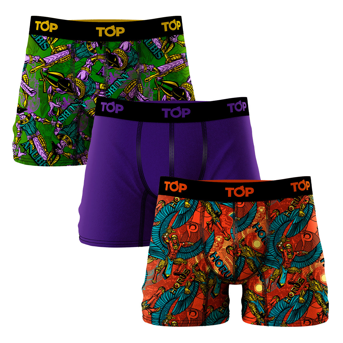 Men Boxer Brief Cotton 3-Pack Gods Collection