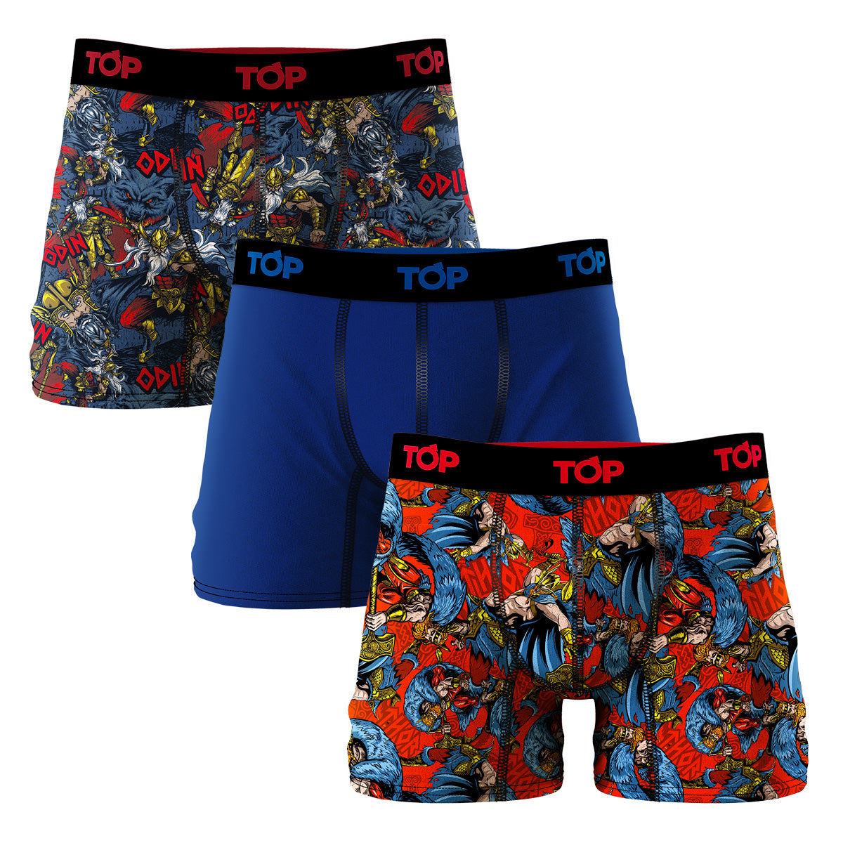 Men Boxer Brief Cotton 3-Pack Gods Collection