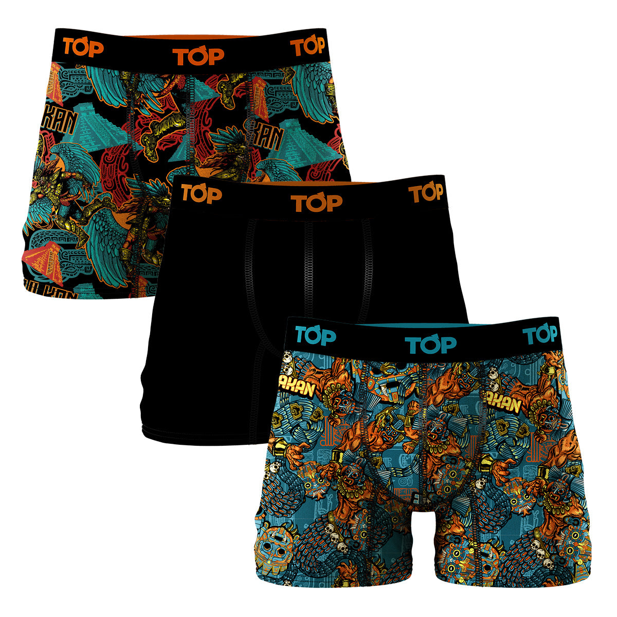 Men Boxer Brief Cotton 3-Pack Gods Collection