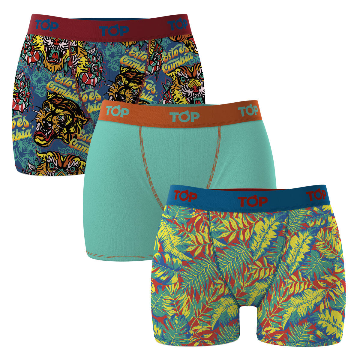 Women’s Cotton Boxer Briefs – 3-Pack (Playlist Collection)