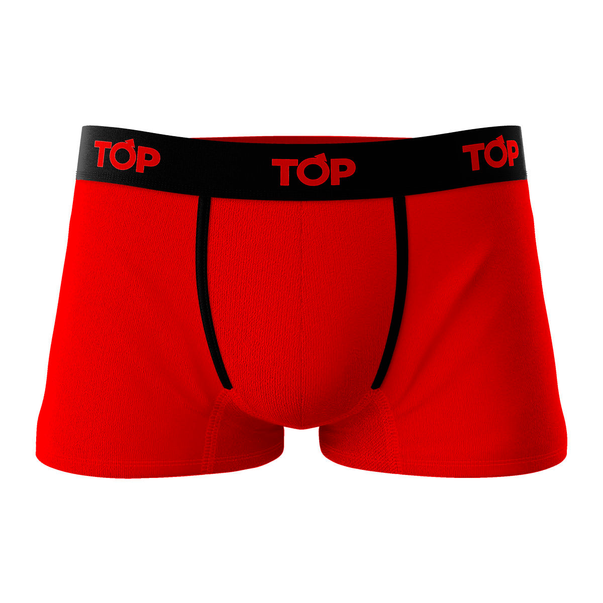 ADULTS, COTTON BLEND, MEN, PACK 4, PLAIN, TOP USA, TRUNK, TRUNKS, UNDERWEAR, VAR