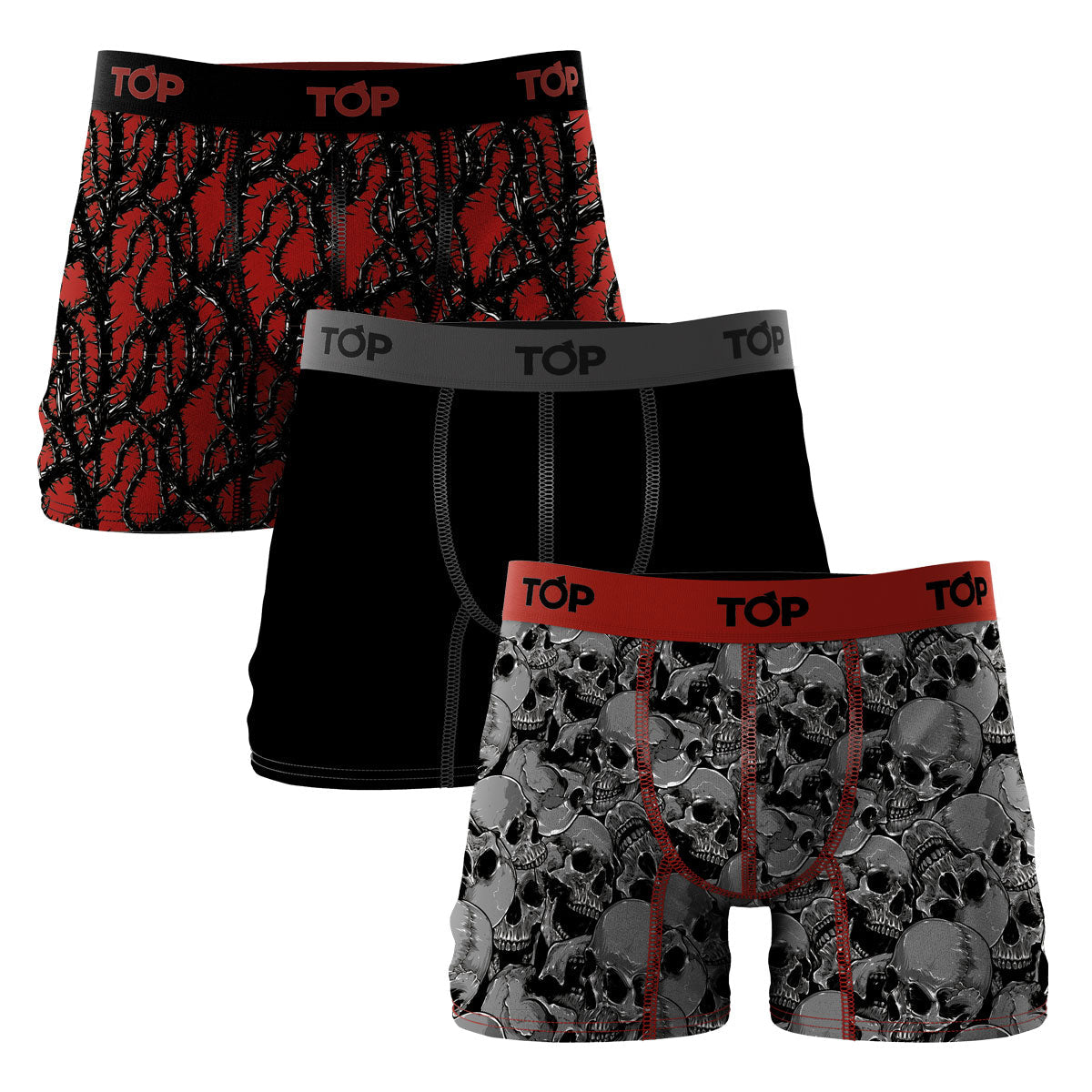 ADULTS, BOXER BRIEF, BOXERS, COTTON BLEND, MEN, PACK 3, PLAYLIST, TOP USA, UNDERWEAR, VAR