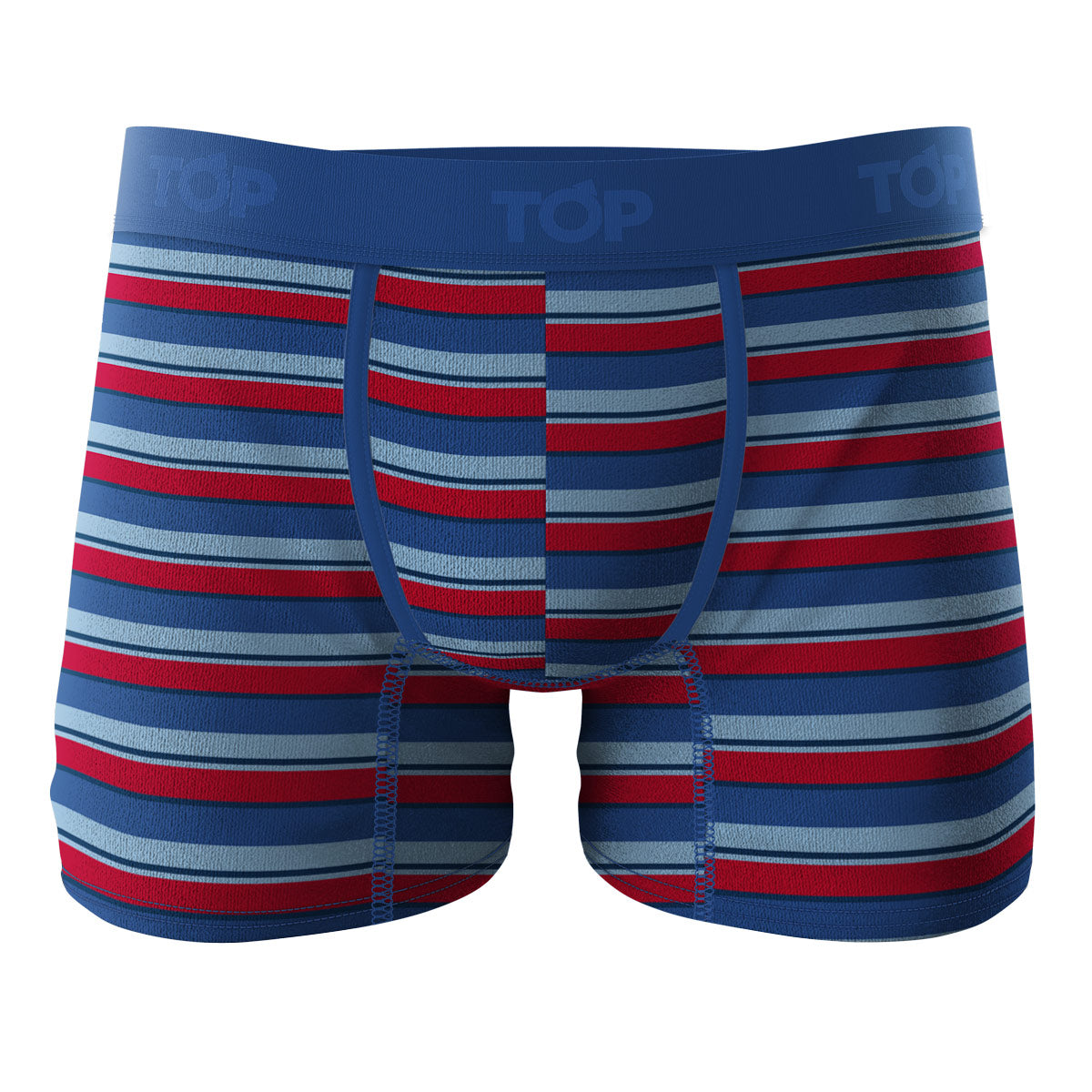 Men Boxer Brief Cotton 3-Pack Stripes
